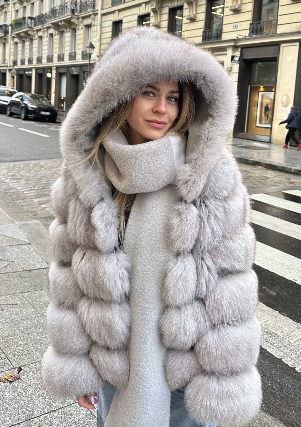 SALE MOSCOW with HOOD LIGHT GREY