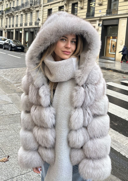 SALE MOSCOW with HOOD LIGHT GREY